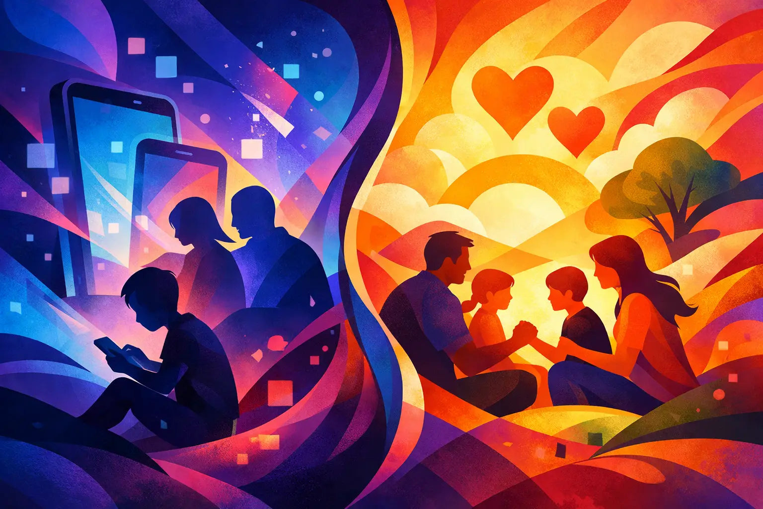 Screen Time vs Quality Time for Families
