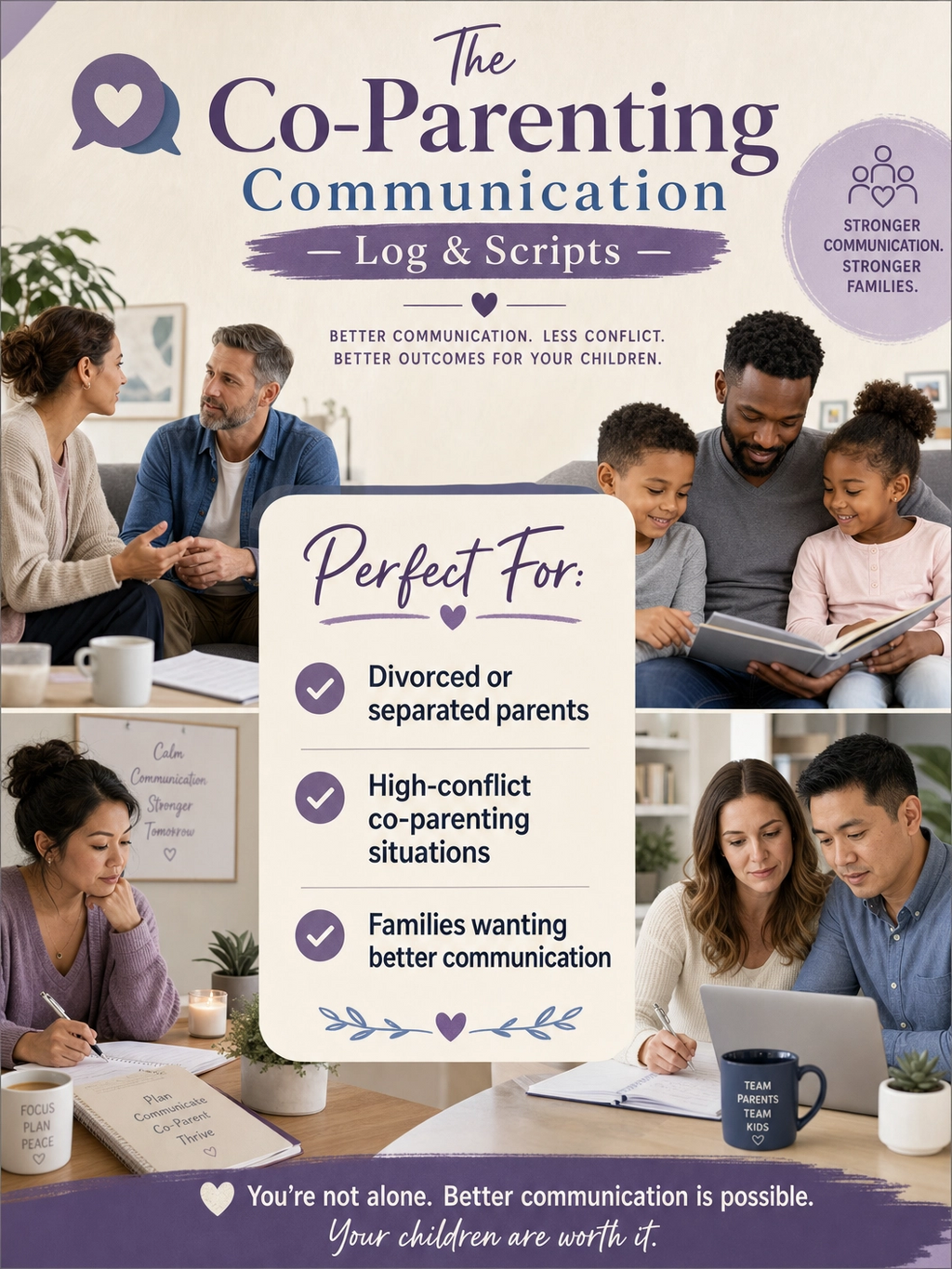 The Co-Parenting Communication Log & Scripts