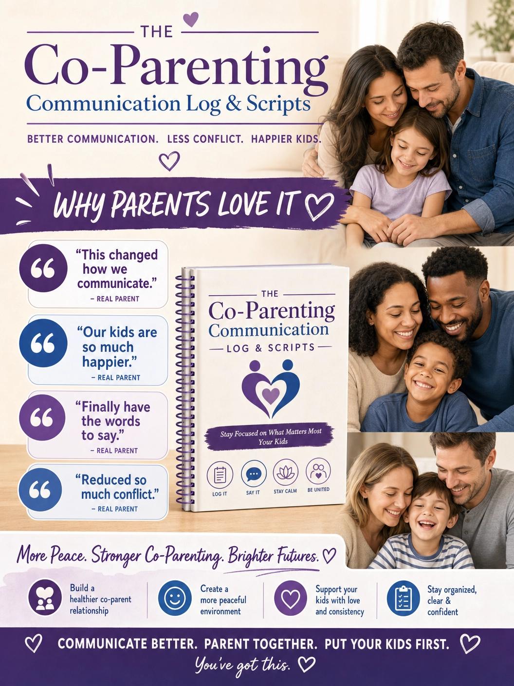 The Co-Parenting Communication Log & Scripts