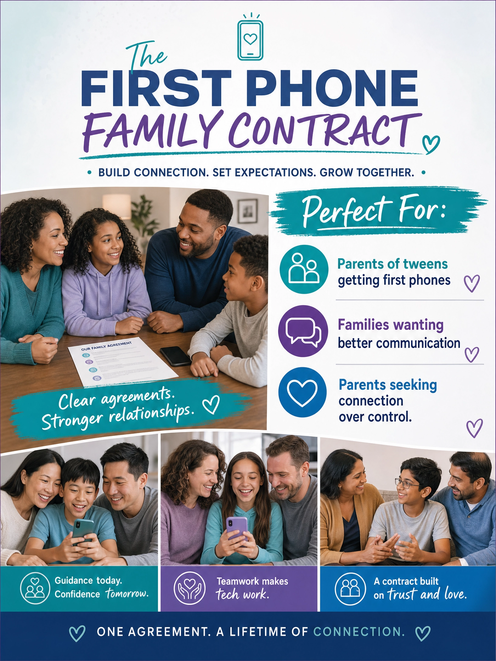 The First Phone Family Contract - ACTUAL USABLE GUIDE