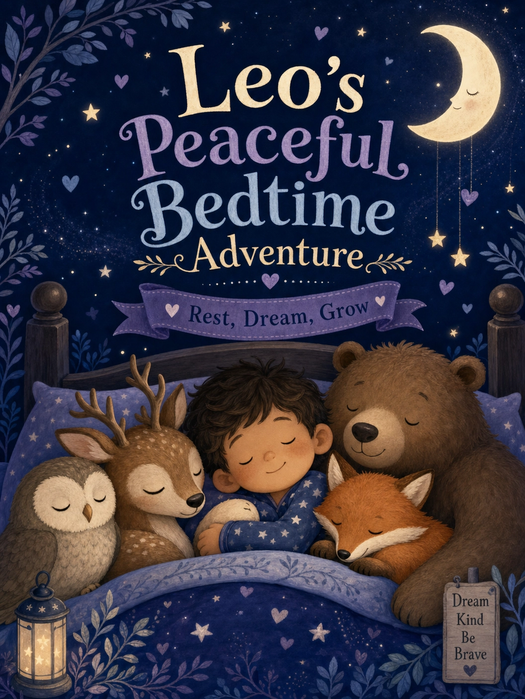 Leo's Peaceful Bedtime Adventure