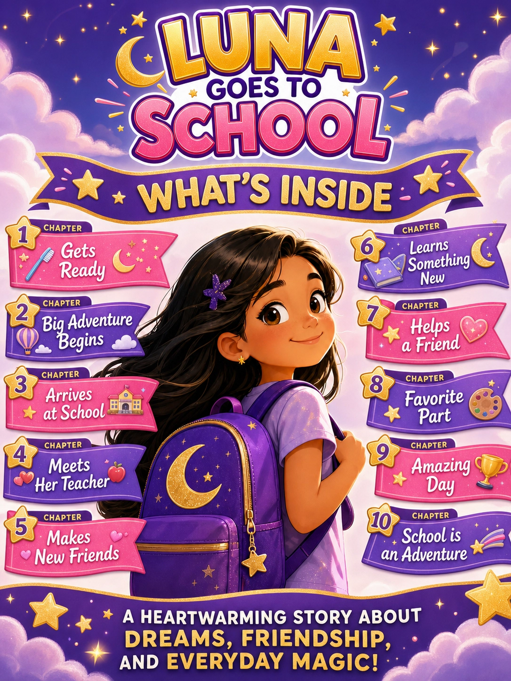 Luna Goes To School!