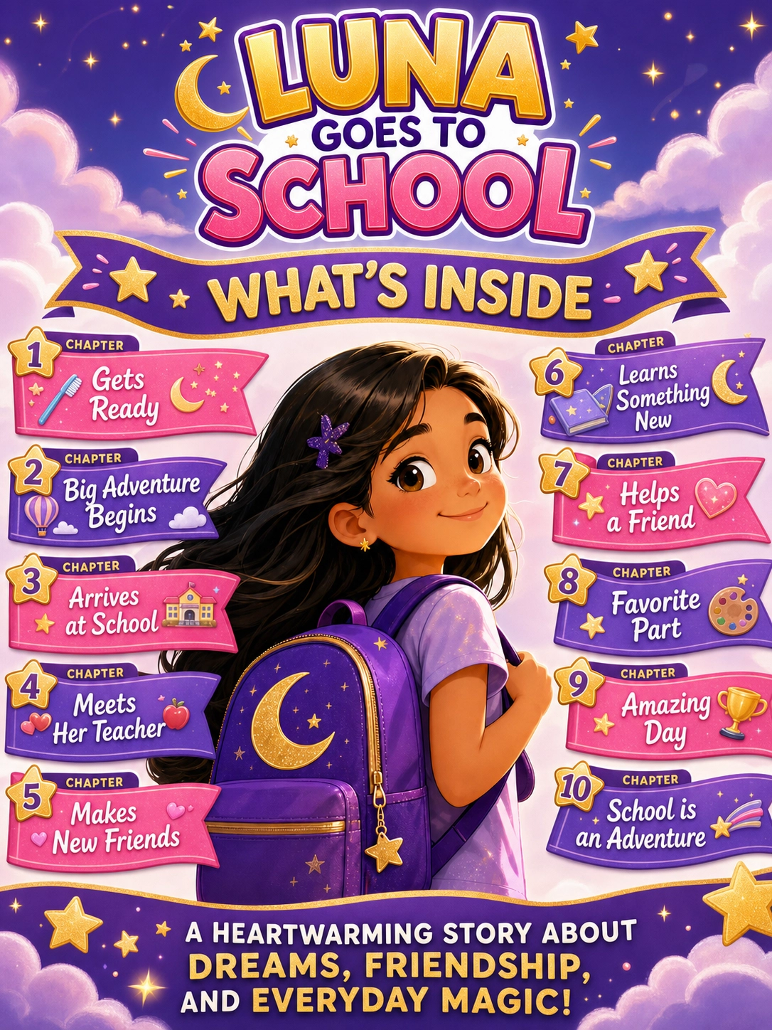 Luna Goes To School!