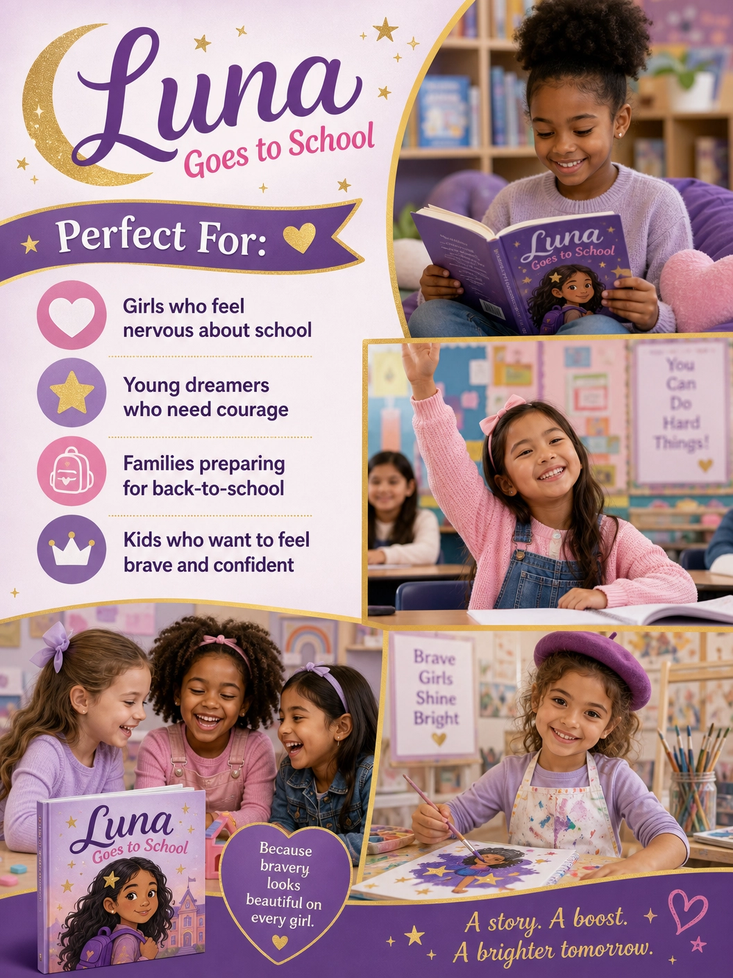 Luna Goes To School!