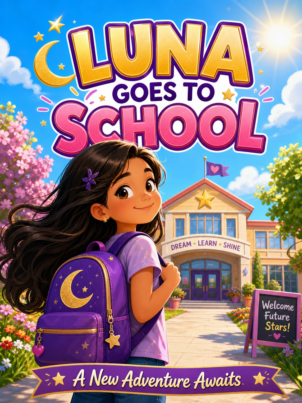 Luna Goes To School!